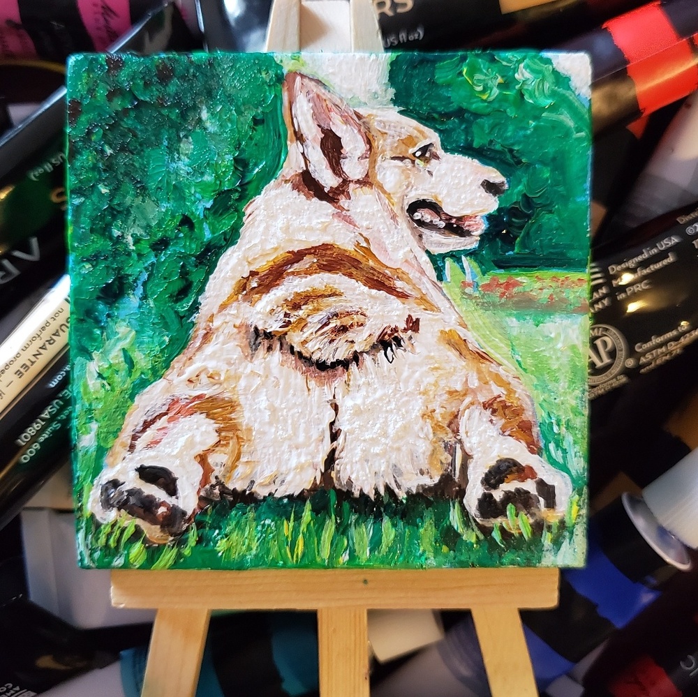 Corgi Artwork
